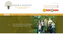 Desktop Screenshot of michiganestateplans.com